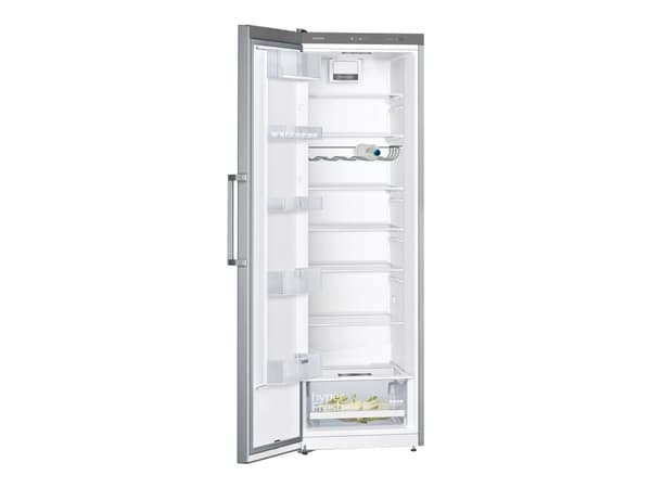 Siemens iQ300 KS36VVIEP - Kjøleskap - bredde: 60 cm - dybde: 65 cm - høyde: 186 cm - 346 liter - Klasse E - rustfritt stål