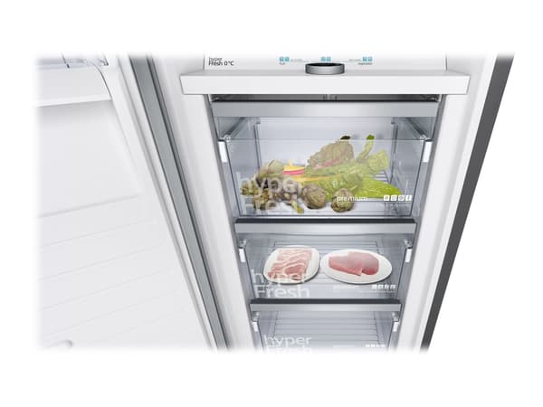Siemens iQ700 KS36FPXCP - Kjøleskap - bredde: 60 cm - dybde: 65 cm - høyde: 186 cm - 309 liter - Klasse C - BlackSteel