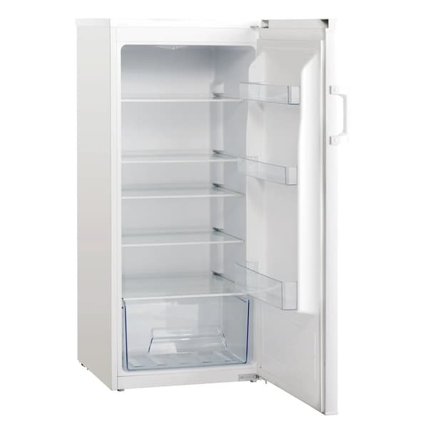 Scandomestic SKS 201 W - Kylskåp - bredd: 54 cm - djup: 58 cm - höjd: 125 cm - 193 liter - vit