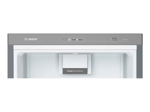 Bosch Serie | 4 KSV36VXEP - Jääkaappi - leveys: 60 cm - syvyys: 65 cm - korkeus: 186 cm - 346 litraa - E-luokka - ruostumaton teräs musta