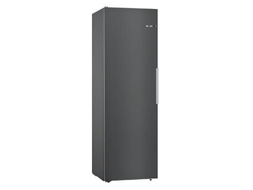 Bosch Serie | 4 KSV36VXEP - Kjøleskap - bredde: 60 cm - dybde: 65 cm - høyde: 186 cm - 346 liter - Klasse E - rustfritt stål svart Sort, Rustfritt stål