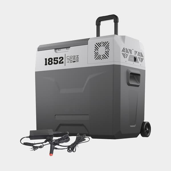 Kylbox med kompressor 1852-Marine, 12V / 24V / 230V, 30 liter + anslutningskablar