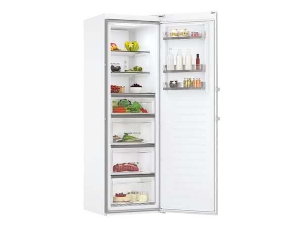Haier 1D 60 Series 7 H3R-330WNA - Kjøleskap - bredde: 59.5 cm - dybde: 67.5 cm - høyde: 191 cm - 330 liter - Klasse A - hvit