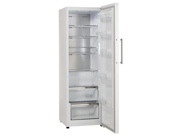 Scandomestic SKS 452 W - Kjøleskap - bredde: 59,5 cm - dybde: 71,5 cm - høyde: 185,5 cm - 370 liter - hvit