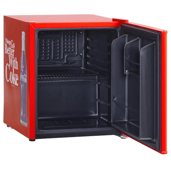 Scandomestic Coca-cola FiftyCube - Jääkaappi - Leveys: 43 cm - Syvyys: 47,5 cm - Korkeus: 51 cm - 48 litraa