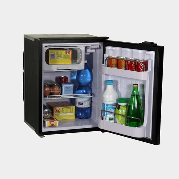 Kylskåp med kompressor Isotherm Cruise CR42 Classic, 12V / 24V, 42 liter (varav 4 liter frysfack), grå frontpanel