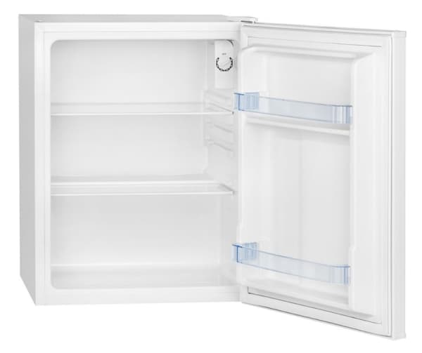 Bomann KB 7347, 58 L, N-ST, 39 dB, E, valkoinen Valkoinen