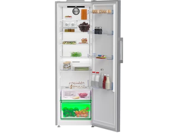Beko B3RMLNE444HXB, 365 l, Frostfritt system, SN-T, 35 dB, E, Rustfritt stål