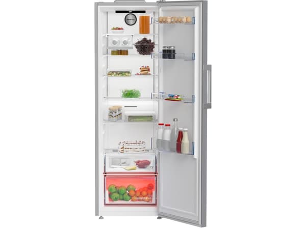 Beko B3RMLNE444HXB, 365 l, Frostfritt system, SN-T, 35 dB, E, Rustfritt stål