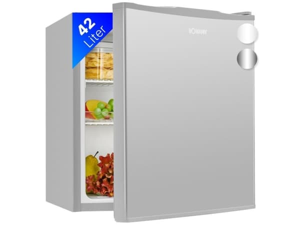 Bomann KB 7346, 42 l, N-ST, 39 dB, E, Rustfritt stål Rustfritt stål