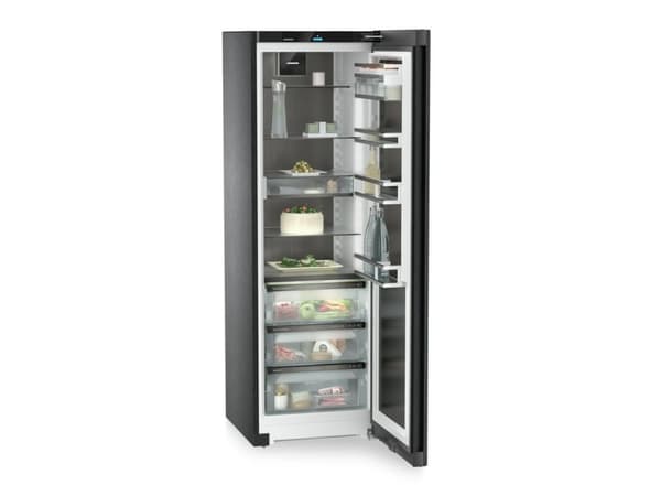 Liebherr RBbsc 528i Peak BioFresh, 384 l, SN-T, 34 dB, C, Svart, Rostfritt stål Svart, Rostfritt stål
