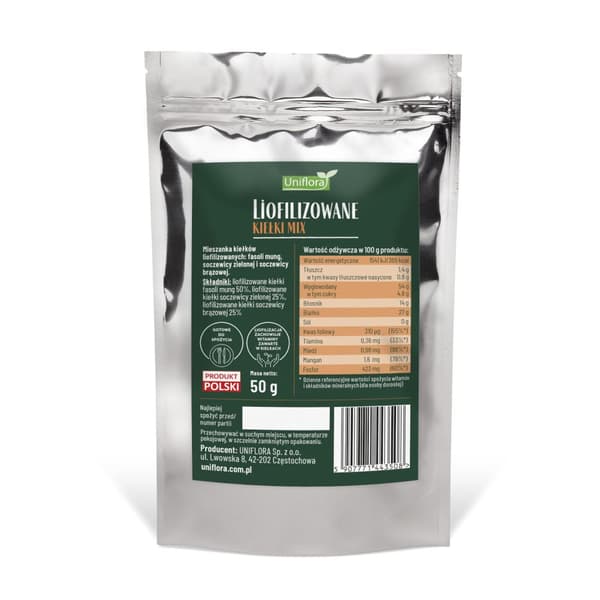 Pakastekuivattu itusekoitus 50 g
