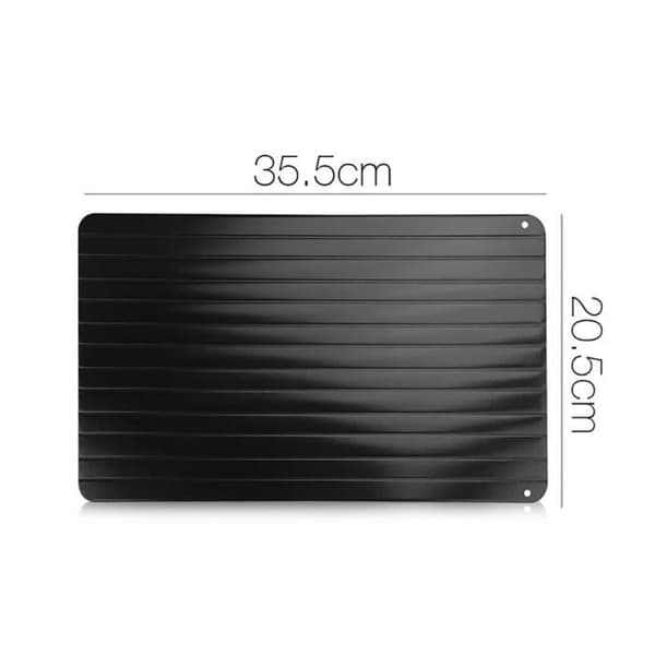Snabbupptinningsbricka Upptining fryst mat Kött Snabbupptiningstallrik 29,5*20,5*0,2cm