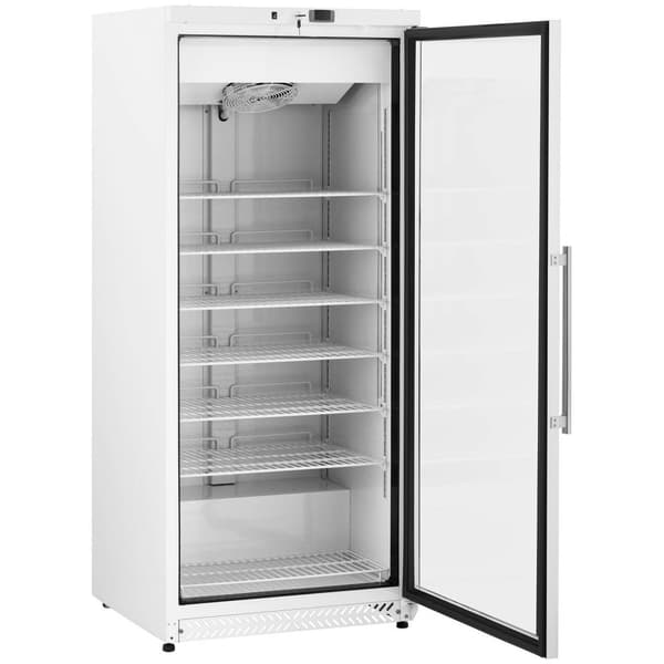 Royal Catering Restaurangfrys - 580 L - Royal Catering - Glasdörr - Zilver - Köldmedium R290