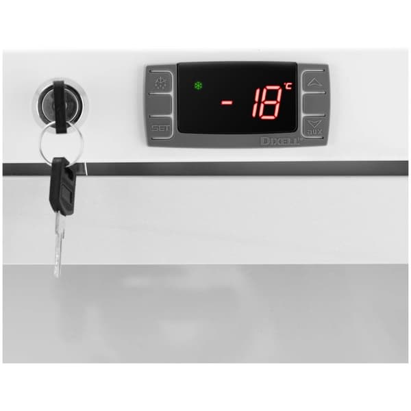 Royal Catering Restaurangfrys - 380 L - Royal Catering - Glasdörr - Wit - Köldmedium R290