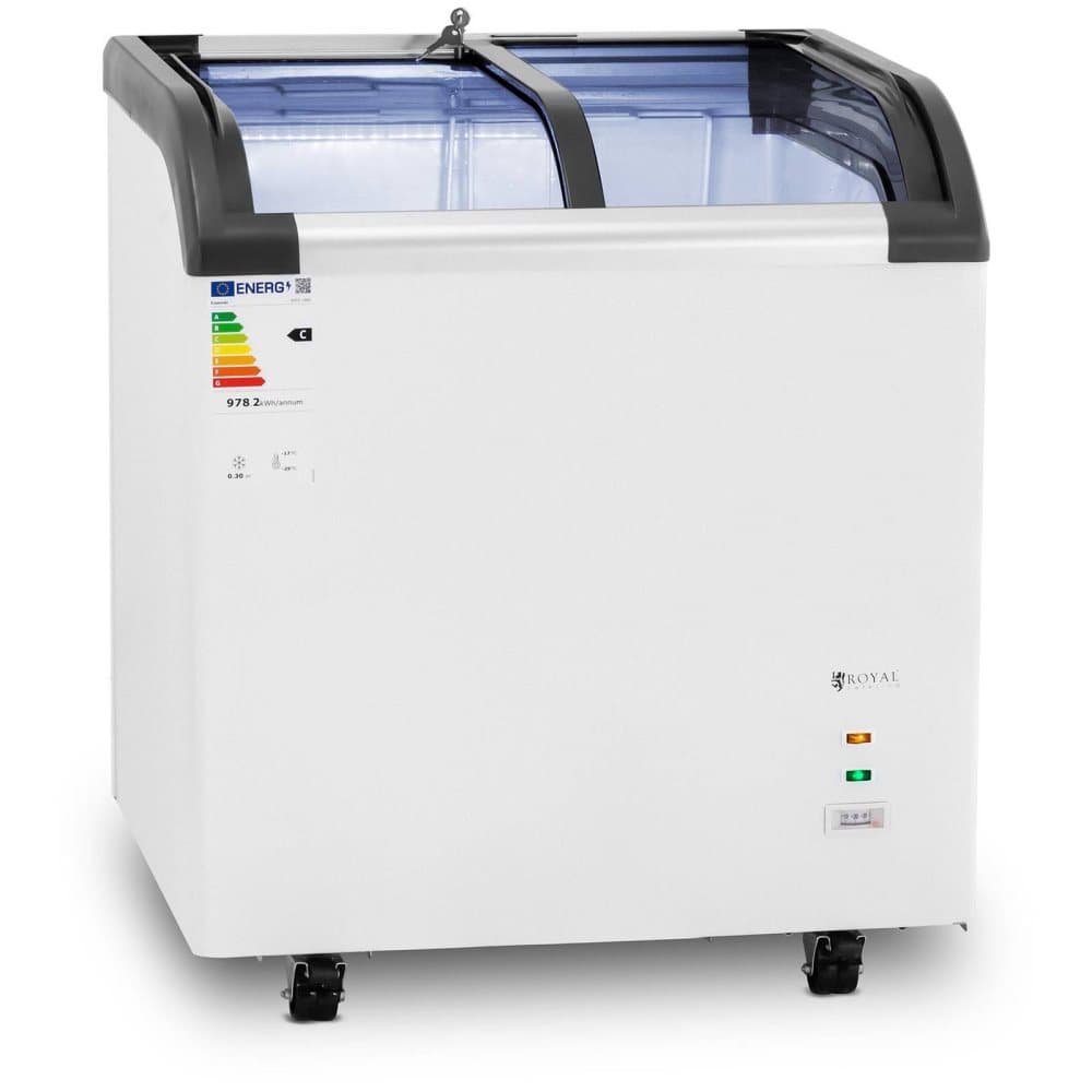 Royal Catering Frysbox - 180 L - royal_catering - Glasdörrar