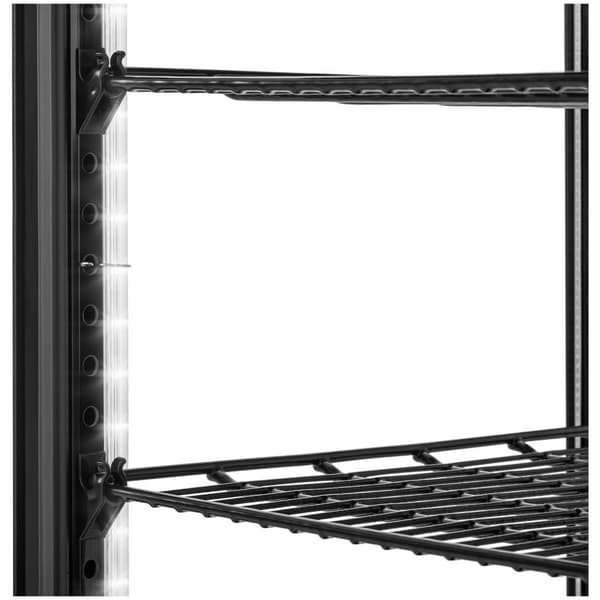 Royal Catering Kyldisk - 78 L - royal_catering - 4 nivåer - Svart - Låsbar
