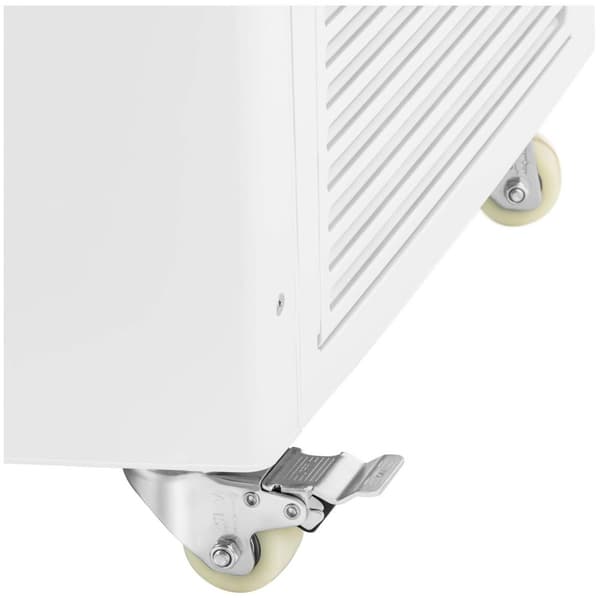 Royal Catering Kylmonter - 238 L - 5 nivåer - Vit - 4 hjul