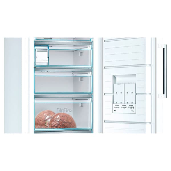 Bosch No Frost Lodret Fryser Gsn 51 Awdv Hvid One Size / EU Plug
