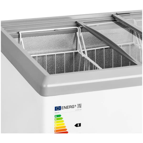 Royal CateringFrysbox - 280 L - Glasdörrar - Låsbar - Royal Catering
