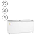 Miniatyrbild 1 av 7: Royal CateringFrysbox - 550 L - Glaslock - Låsbar - Royal Catering