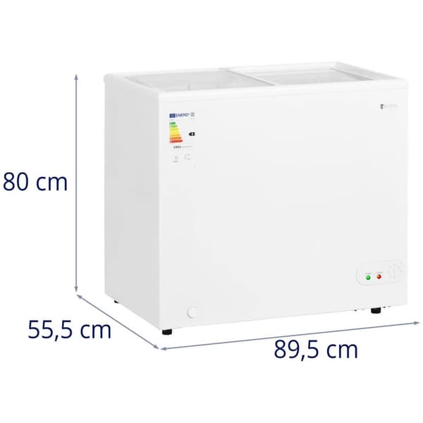 Royal CateringFrysbox - 200 L - Glaslock - Låsbar - Royal Catering