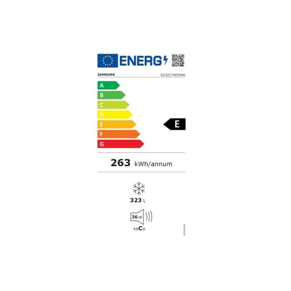 SAMSUNG Upprättstående frys RZ32C7AEEWW