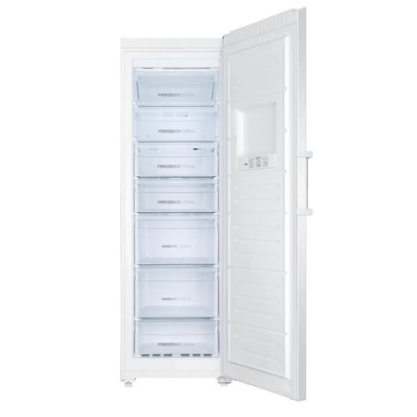 HAIER H2F-255WSAA - Upprättstående frys - 262L - Kall No Frost -L60 x H186,5 cm - Vit