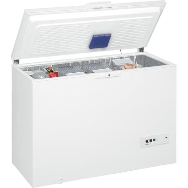 Frys - WHIRLPOOL WHM46122FR - 437L - Klass E - L 140,5 cm x H 91,6 cm - vit