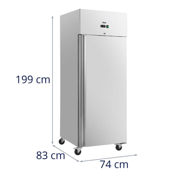 Royal Catering - Restaurangkyl - 485 l - Rostfritt stål - 1 dörr - 4 hjul - Låsbar