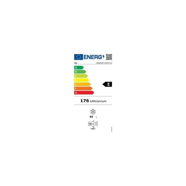Toppfrys - AEG - OAB6I82EF - Inbyggd 82 cm - Volym 95 L - Energiklass E