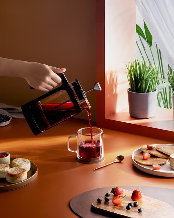 French press POLARIS Albero-600FP, 600 ml