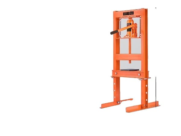 Hydraulisk verkstadspress, 6T lastkapacitet, kompakta dimensioner,6T