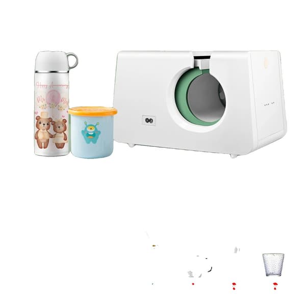 Keramisk Mugg Värme Press, Portabel Design, Touchskärmsfunktion, EU 220V