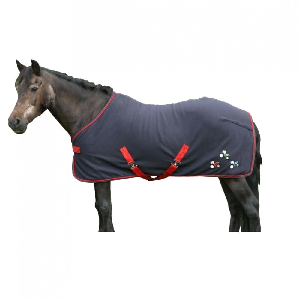 Little Knight Tractor Collection Standard-Neck Horse Fleece matta