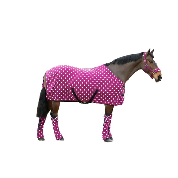 Supreme Products Dotty Standard-Neck Horse Fleece Rug