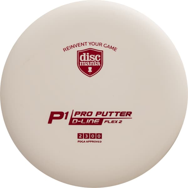 Discmania Originals D-line P1 putter, flex 2