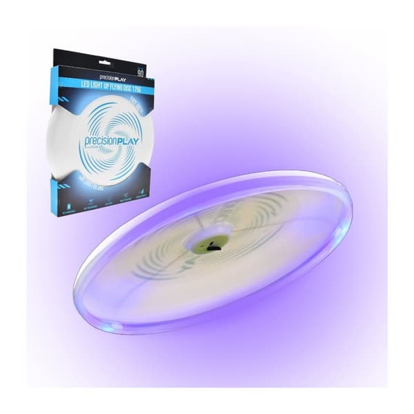 PrecisionPLAY LED Light Up Flying Disc