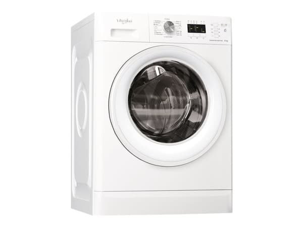 Whirlpool FFL 6238 W EE - Vaskemaskin - bredde: 59.5 cm - dybde: 57.5 cm - høyde: 84.5 cm - frontileggelse - 52 liter - 6 kg - 1200 rpm - hvit Hvit