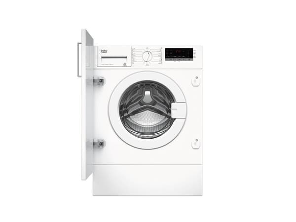 Beko WITC7612B0W - Vaskemaskin - bredde: 60 cm - dybde: 55 cm - høyde: 82 cm - frontileggelse - 55 liter - 7 kg - 1200 rpm - hvit