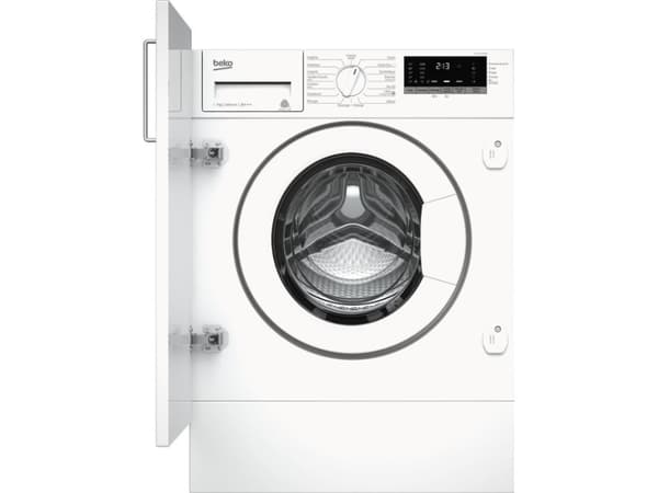 Beko WITC7612B0W - Vaskemaskin - bredde: 60 cm - dybde: 55 cm - høyde: 82 cm - frontileggelse - 55 liter - 7 kg - 1200 rpm - hvit