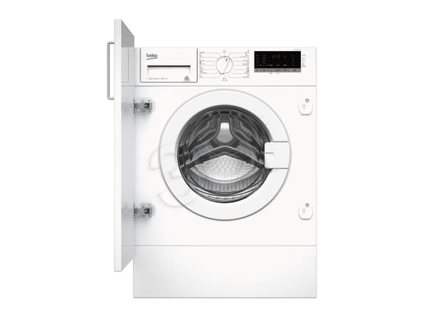 Beko WITC7612B0W - Vaskemaskin - bredde: 60 cm - dybde: 55 cm - høyde: 82 cm - frontileggelse - 55 liter - 7 kg - 1200 rpm - hvit