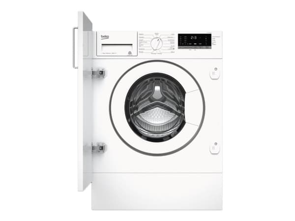 Beko WITC7612B0W - Vaskemaskin - bredde: 60 cm - dybde: 55 cm - høyde: 82 cm - frontileggelse - 55 liter - 7 kg - 1200 rpm - hvit Hvit