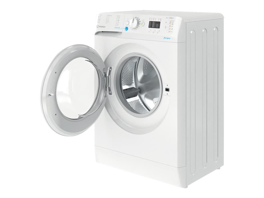 Indesit Innex BWSA 61051 W EU N - Tvättmaskin - bredd: 59.5 cm - djup ...