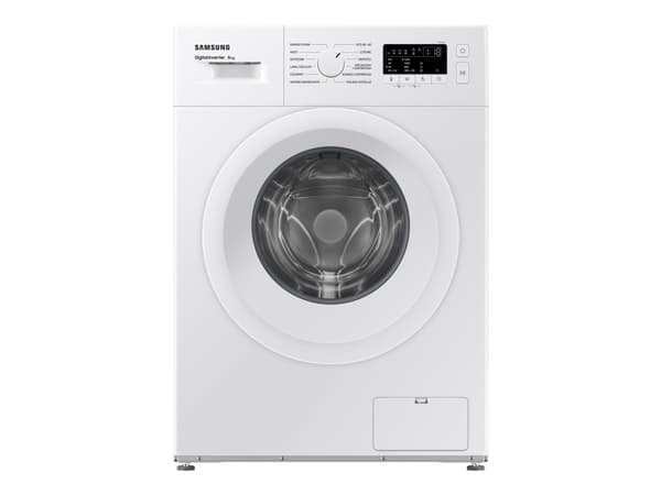 Samsung WW60A3120WE - Vaskemaskin - bredde: 59.5 cm - dybde: 44 cm - høyde: 85 cm - frontileggelse - 6 kg - 1200 rpm - hvit