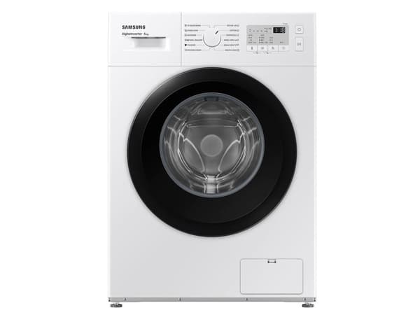 Samsung WW3000AM WW60A3120BH - Vaskemaskin - bredde: 59.5 cm - dybde: 40 cm - høyde: 85 cm - frontileggelse - 6 kg - 1200 rpm - hvit