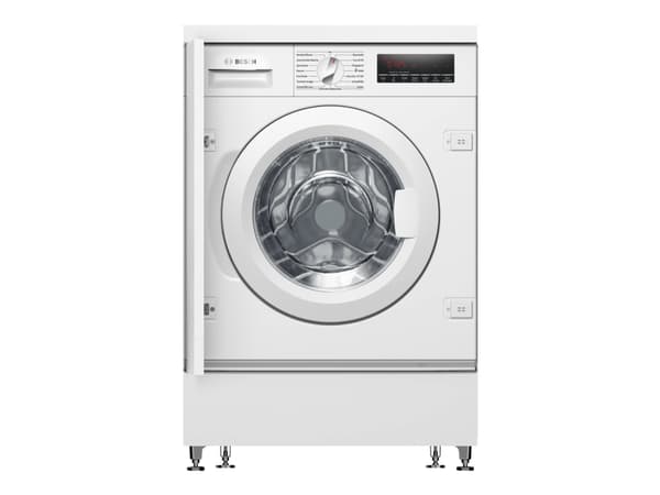 Bosch Serie 8 innebygd vaskemaskin - 8 kg Hvit