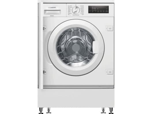 Siemens iQ700 WI14W443 - Vaskemaskin - innebygd - bredde: 59.6 cm - dybde: 57.4 cm - høyde: 81.8 cm - frontileggelse - 55 liter - 8 kg - 1400 rpm - h