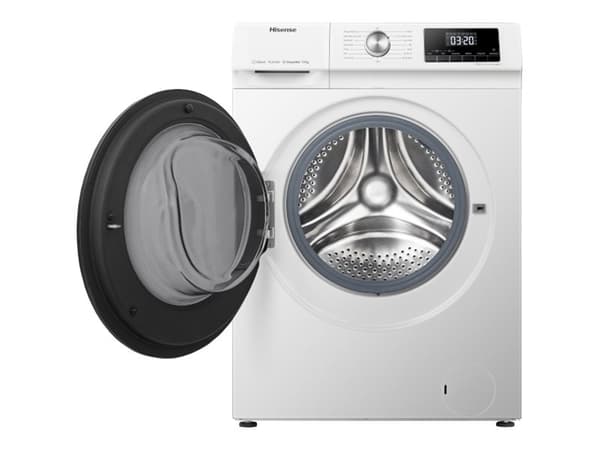 Hisense WFQA8014EVJM - Tvättmaskin - bredd: 60 cm - djup: 54 cm - höjd: 85 cm - frontmatad - 8 kg - 1400 rpm