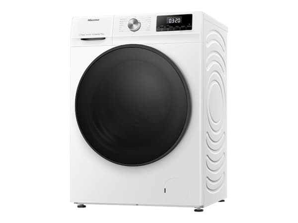 Hisense WFQA8014EVJM - Tvättmaskin - bredd: 60 cm - djup: 54 cm - höjd: 85 cm - frontmatad - 8 kg - 1400 rpm Vit